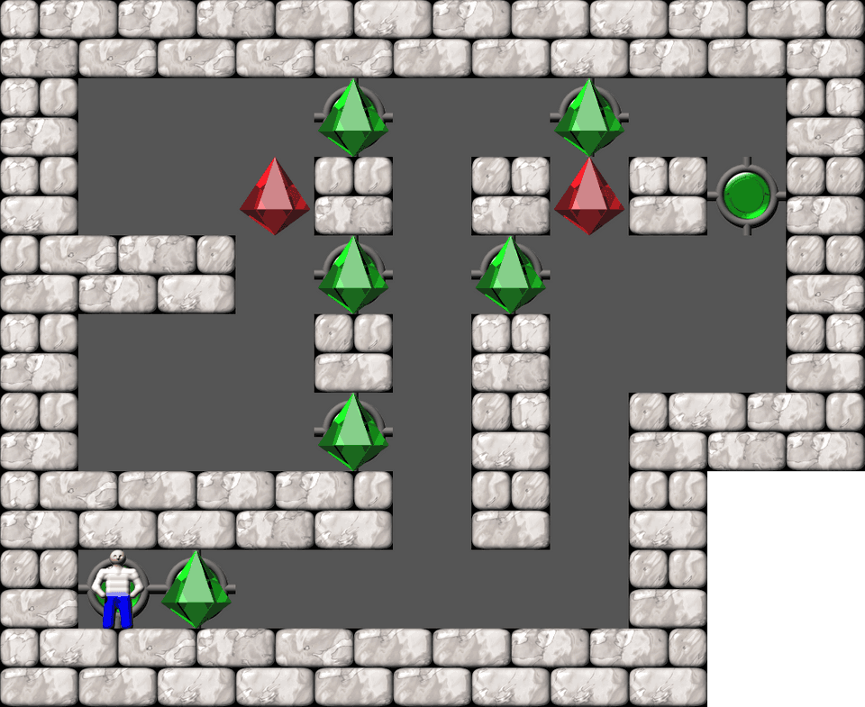 Sokoban Svens Collection level 1025